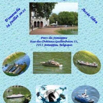 Rencontre Amicale de Maquettes Navigantes au Parc de Jemappes (Belgique) - (Juillet 2022)