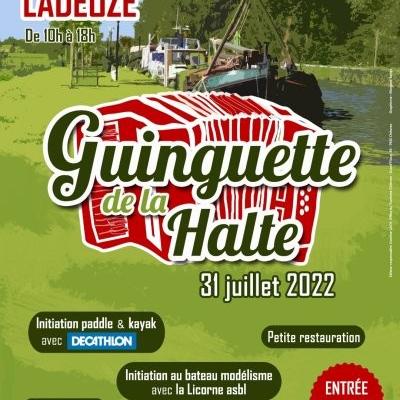 Guinguette de la Halte à Ladeuze (Belgique) - (Juillet 2022)