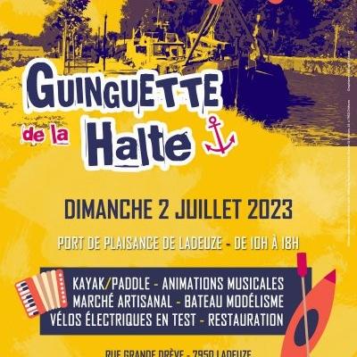 Amicale à La Guinguette de la Halte à Ladeuze - Belgique - (Juillet 2023)