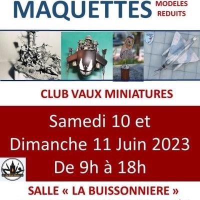 2è Exposition de Maquettes et Modèles Réduits à Vaux le Pénil - (Juin 2023)