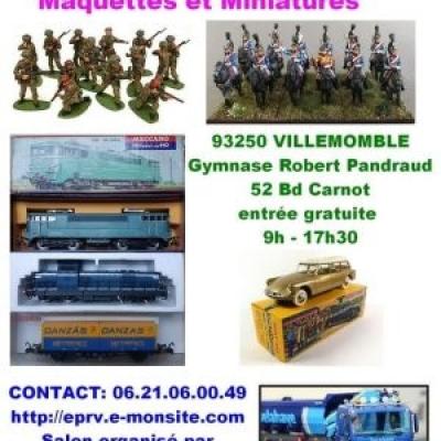 7è Salon du Modélisme, Maquettes, Figurines à Villemomble - (Janvier 2022)