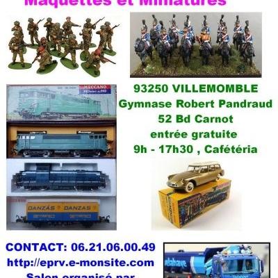 Salon du Modélisme, Maquettes et Figurines à Villemomble - (Janvier 2023)