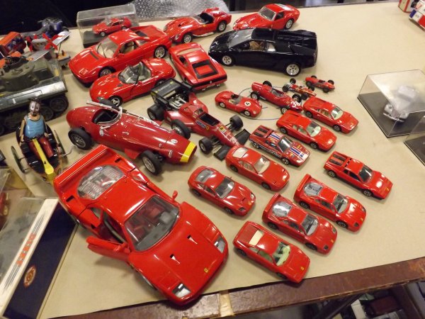 Belle collection de Ferrari