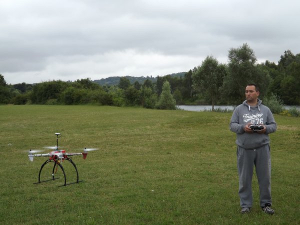 Démonstration de pilotage de la Sté ALT Drones