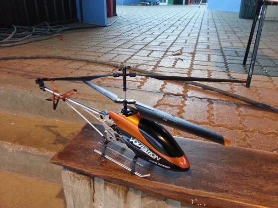 Hélicoptère pour débuter le 