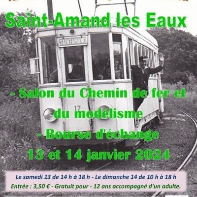Salon du Chemin de Fer et du Modélisme à St Amand les Eaux - (Janvier 2024)