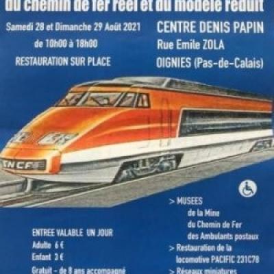 26è Salon du chemin de fer réel et du modèle réduit à Oignies - (Août 2021)