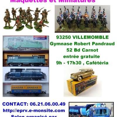 9ème Salon du Modélisme, Maquettes et Figurines à Villemomble - (Janvier 2024).
