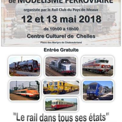 Grande Exposition de Modélisme Ferroviaire à Chelles (Mai 2018)