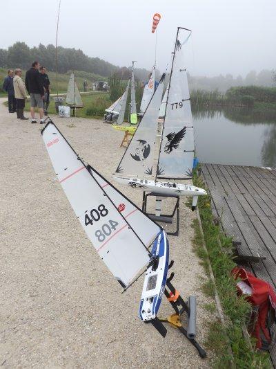 Au 1er plan un RG65 et derrière un Sea-Cret le 