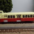 Autorail sur sa voie de garage