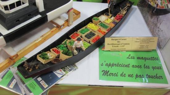 Barque à cornet des Hortillonnages d'Amiens