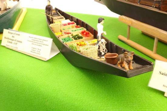 Barque à cornet des Hortillonnages d'Amiens