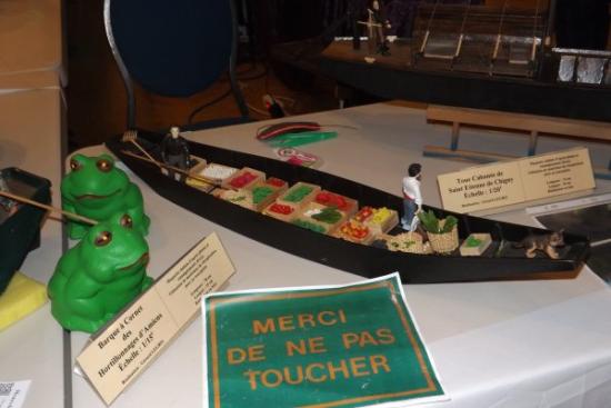 Barque à cornet des Hortillonnages d'Amiens