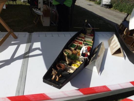 Barque à cornet des Hortillonnages d'Amiens