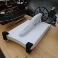 Bateau dédié à la récupération des maquettes en panne
