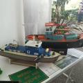 Bateau école de la Gendarmerie et le pousseur 