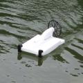 Bateau pour la récupération des maquettes en panne