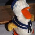 Canard jouet mécanique des années 50