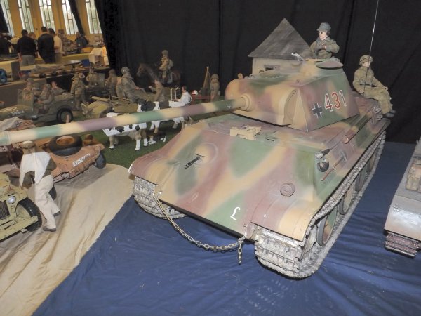 Char allemand d'un poids de 80 Kg