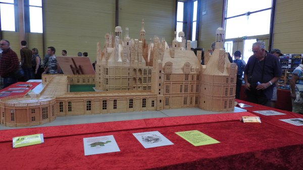 Chateau de Chambord échelle 1/50è