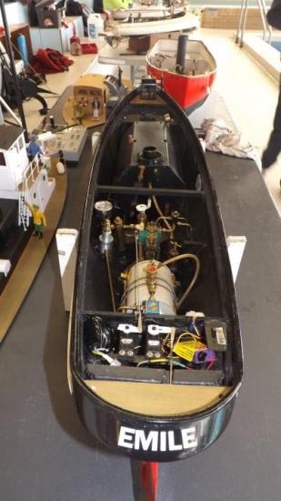 Chaudière du remorqueur Emile