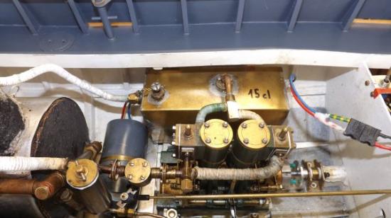 Chaudière et moteur du TID 27