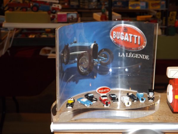 Collection de fèves Bugatti la légende
