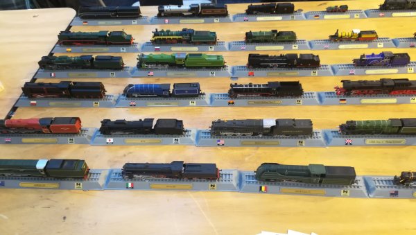 Collection les locomotives à vapeur du monde