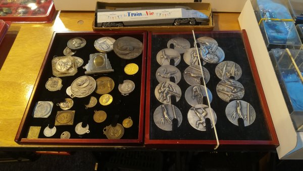 Collection de médailles