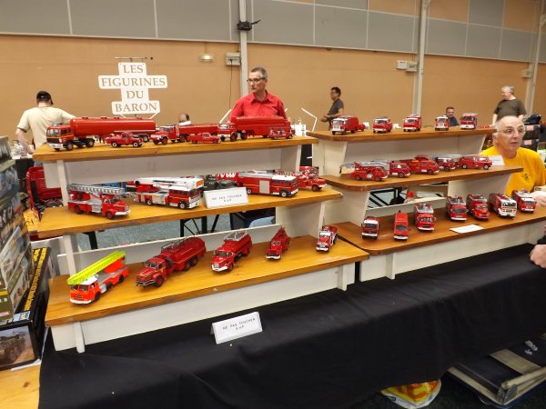 Collection de véhicules de Pompiers