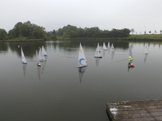 Départ des voiliers classe loisirs