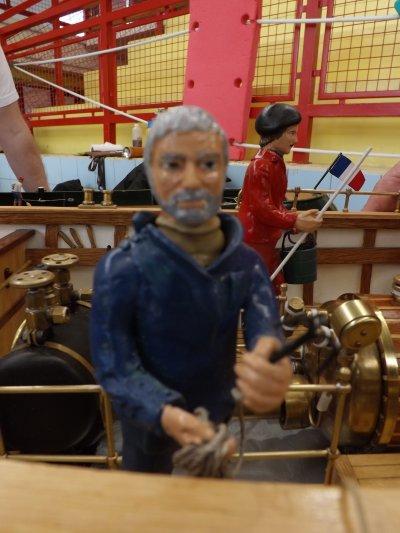 Détail de la chaloupe 