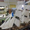 Détail des voiles de la Goélette Islandaise de Granville