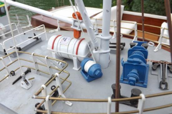 Détail du chalutier 