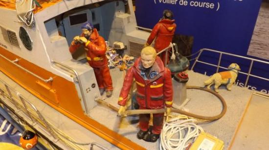 Détails de la Vedette de la SNSM Amiral Amman d'Audierne