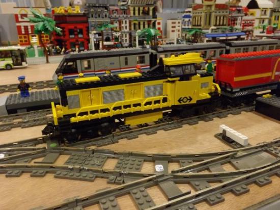 Locomotive diésel réalisée en 