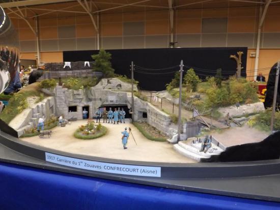 1917 - Carrière du 1er Zouaves Confrecourt (Aisne)