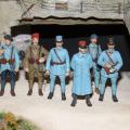 Détail  du diorama Carrière du 1er Zouaves