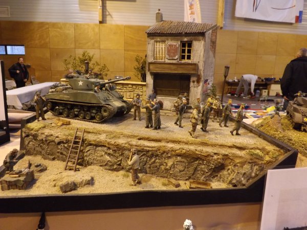 Diorama militaire
