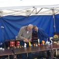 Installation des maquettes en carton