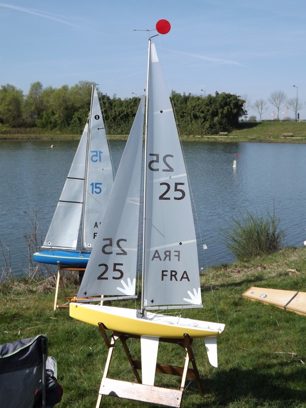 En attente de la mise à l'eau