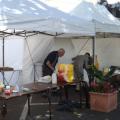 Installation de l'atelier de construction de maquettes en carton