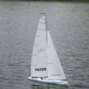 Voilier classe América un 