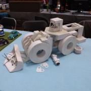 Engin de TP en cours de construction