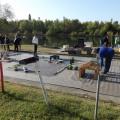 Installation de la piste camions