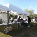 Installation des stands