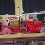 Jouet ancien Camion de pompier