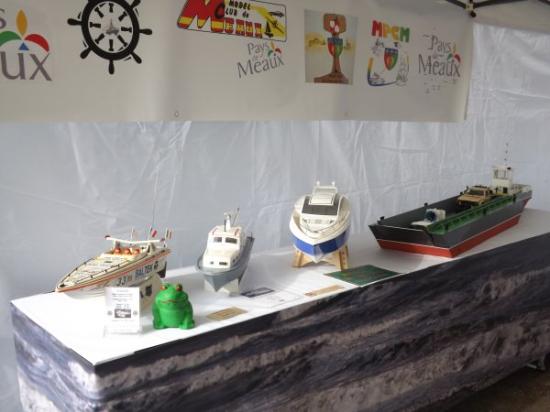 La partie maquettes navigantes