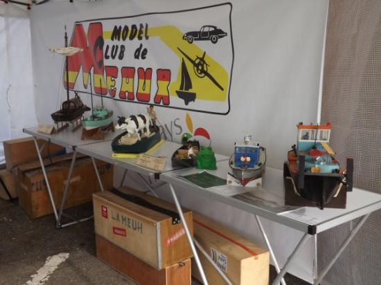La partie maquettes navigantes